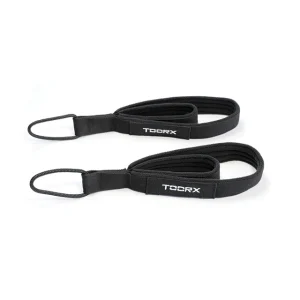Coppia di Cinghie Regolabili a Doppio Anello Toorx